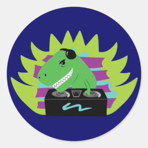 Dj-asaurusレックス ラウンドシール