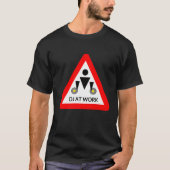 Dj At Work Tシャツ (正面)