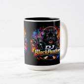DJ BLACKPANTHER 2 Two-Tone COFFEE MUG ツートーンマグカップ (正面右)
