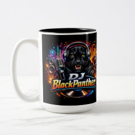 DJ BLACKPANTHER 2 Two-Tone COFFEE MUG ツートーンマグカップ