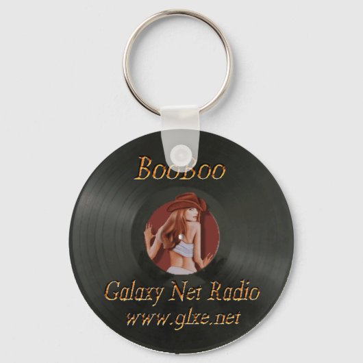 DJ Boo Keychain キーホルダー (正面)