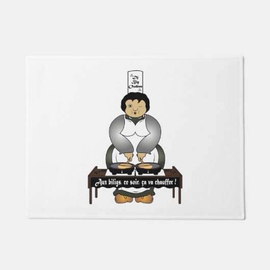 Dj bretonne ドアマット (正面)