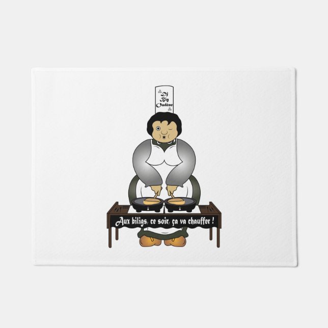 Dj bretonne ドアマット (正面)