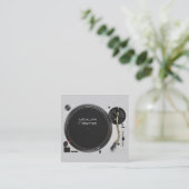 DJ  Business Card スクエア名刺 (スタンド正面)