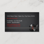 Dj Business card 名刺 (裏面)
