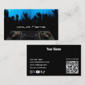 DJ  Business Card 名刺 (正面/裏面)