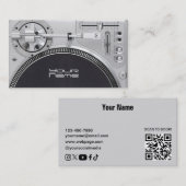 DJ  Business Card 名刺 (正面/裏面)