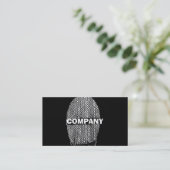 DJ BUSINESS CARD 名刺 (スタンド正面)