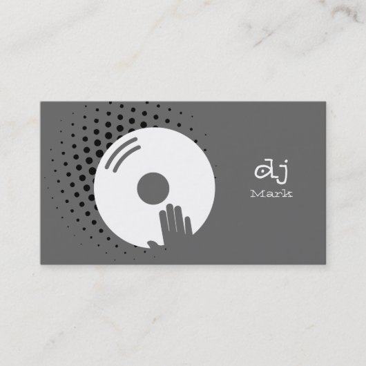 DJ Business CARDS 名刺 (正面)