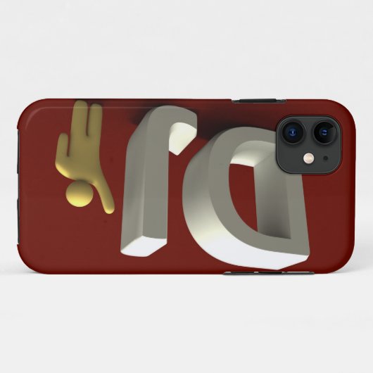 DJ Case-Mate iPhoneケース (裏面(横))