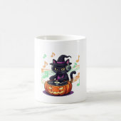 Dj catハロウィン特大Tシャツ コーヒーマグカップ (中央)
