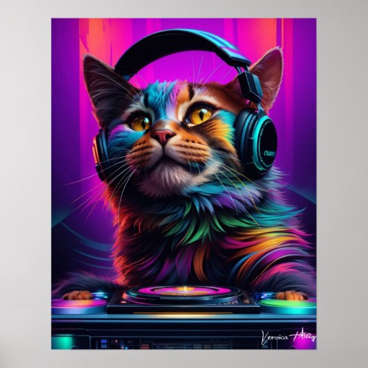Dj cat  ポスター (正面)