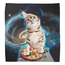 dj cat -宇宙猫-キャットピザ-かわいい猫
