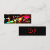 DJ CD名刺I スキニー名刺 (正面/裏面)