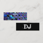 DJ CD スキニー名刺 (正面/裏面)
