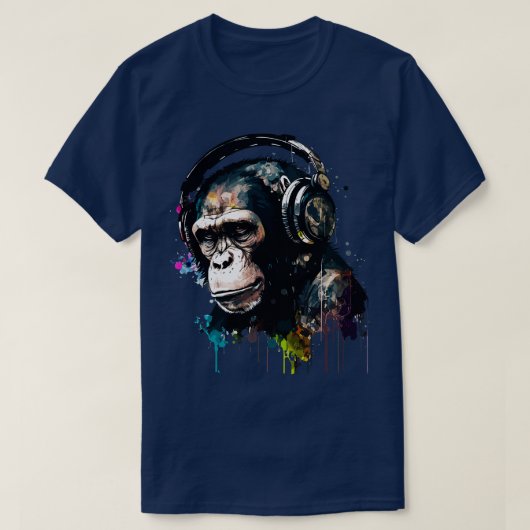 DJ Chimp Tシャツ (デザイン正面)