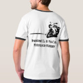 DJ CipsterのTシャツ Tシャツ (裏面フル)