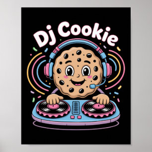Dj Cookie クリスマス Dj Vibes ポスター