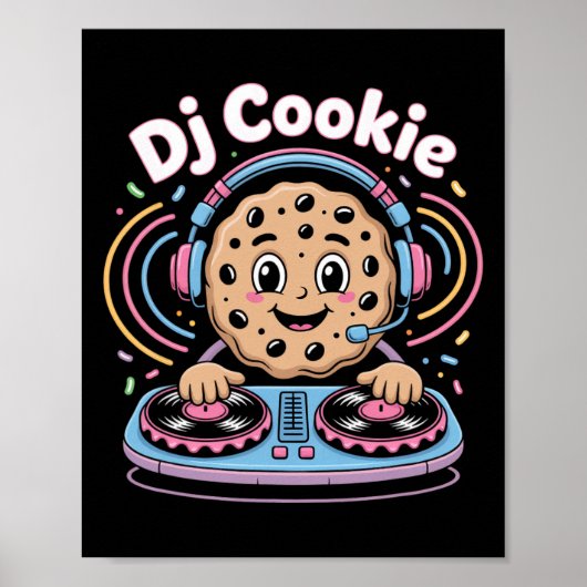 Dj Cookie クリスマス Dj Vibes ポスター (正面)