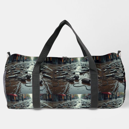 Dj Dalin + The Jackel ダッフルバッグ (裏面)