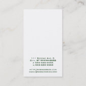 DJ Deeジェイのターンテーブル 名刺 (裏面)