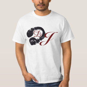 DJ deejayのヘッドフォン Tシャツ