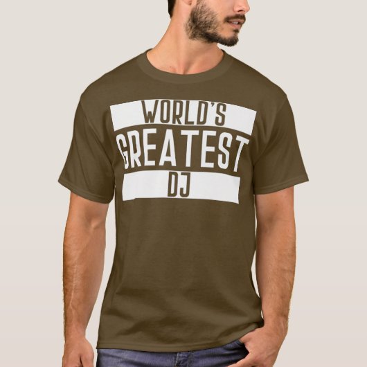 Dj DeejayディスクジョッキーナイトクラブDjing Premium Tシャツ (正面)