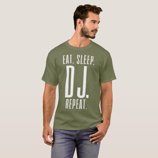 DJ DeeJay Music Tシャツ (正面フル)
