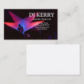DJ Disc Jockey Electronic 名刺 (正面/裏面)