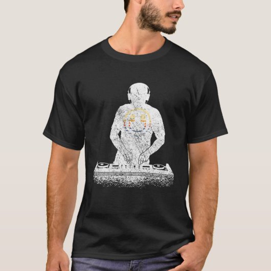 DJ Disc Jockey Tシャツ (正面)