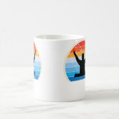 Dj Disc Jockey Techno Event Headphones Edm Festiva コーヒーマグカップ (中央)