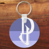 DJ (Diversity Justice Alt Logo) Keychain キーホルダー (正面)