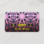 DJ EDM名刺 名刺 (正面)