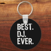 Dj Ever Funny Gift Christmas  キーホルダー (正面)