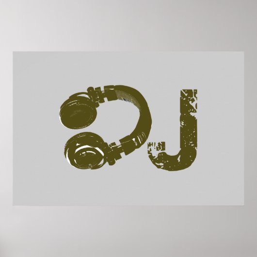 dj for walls, music ポスター (正面)