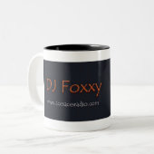 DJ Foxxy ツートーンマグカップ (正面左)