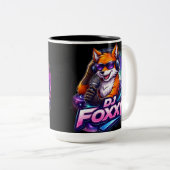 DJ FOXXY 2 タンブラー コーヒーマグ ツートーンマグカップ (正面右)