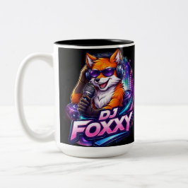 DJ FOXXY 2 タンブラー コーヒーマグ ツートーンマグカップ