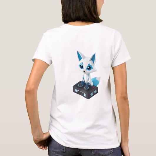 DJ Foxxy Tシャツ (裏面)