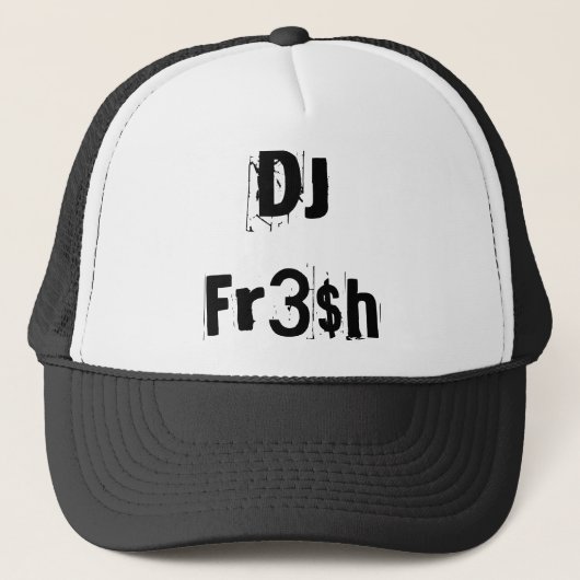 DJ Fr3$hの帽子 キャップ (正面)