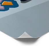 DJ freak out ポスター (角)