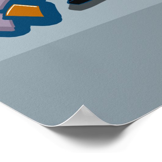 DJ freak out ポスター (角)