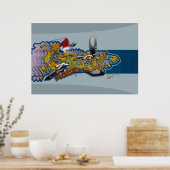 DJ freak out ポスター (キッチン)