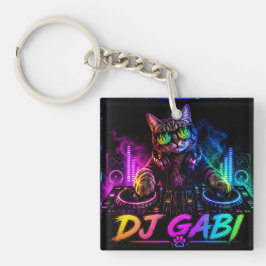 DJ GABI 両面タイプ キーホルダー