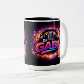 DJ GABI 2 タイプ コーヒーマグ ツートーンマグカップ (正面右)