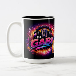 DJ GABI 2 タイプ コーヒーマグ ツートーンマグカップ