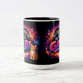 DJ GABI 2 Two-Tone COFFEE MUG ツートーンマグカップ (中央)