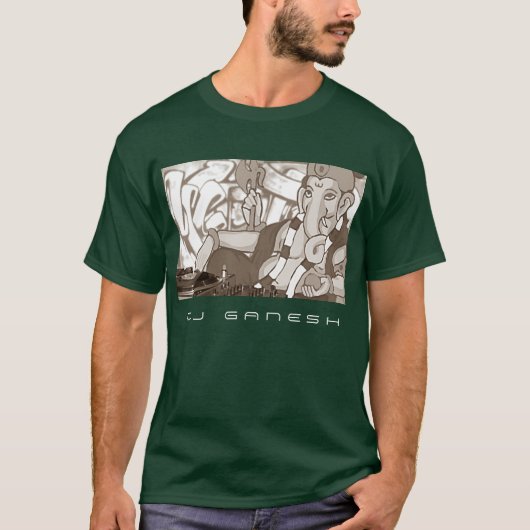 DJ GANESH Tシャツ (正面)
