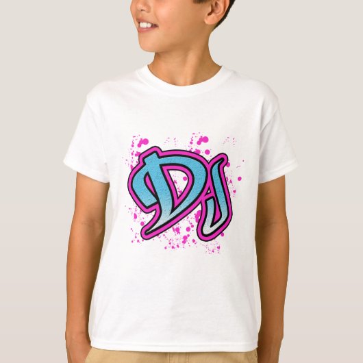DJ Graffiti Tシャツ (正面)