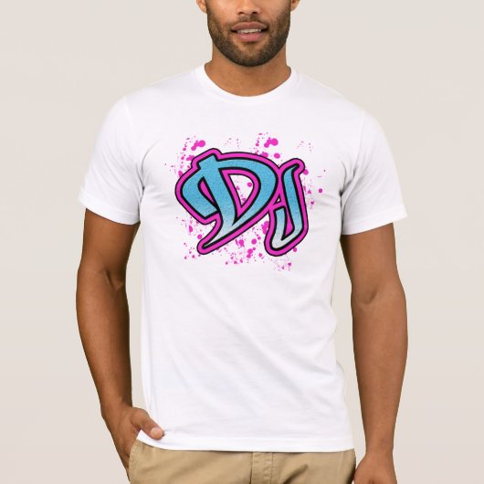DJ Graffiti Tシャツ (正面)